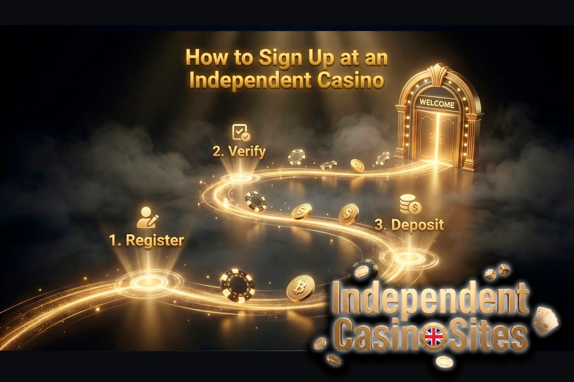 Quick and easy registration at Independent Casino